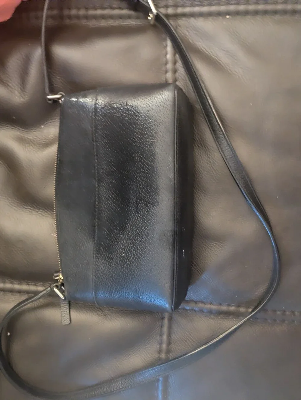 kate spade Black Leather Crossbody purse